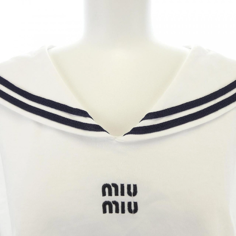 MIU MIU - Áo có cổ thuyền MJT689 S000 14EM - Hàng hiệu Authentic 823180
