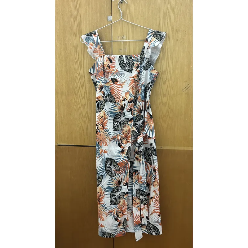 Đầm mặc đi biển có dây thắt eo bên hông 702812