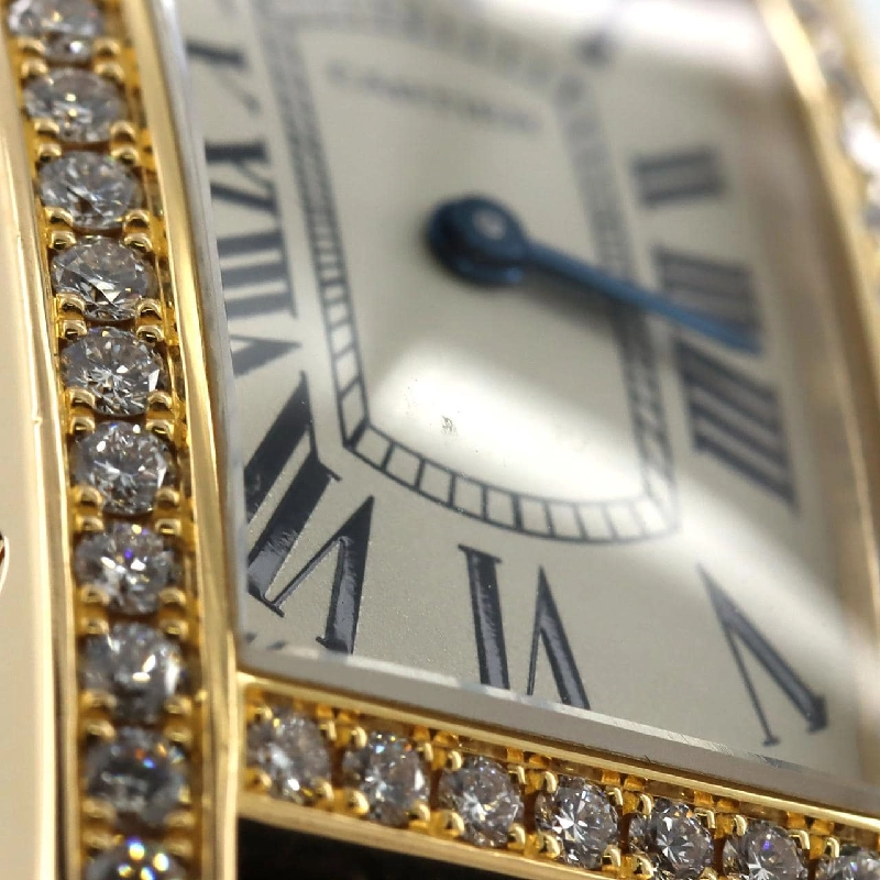 Cartier Tank Americaine SM YG/Cross D WB707231 YG Quartz - Hàng hiệu Chính hãng 876634