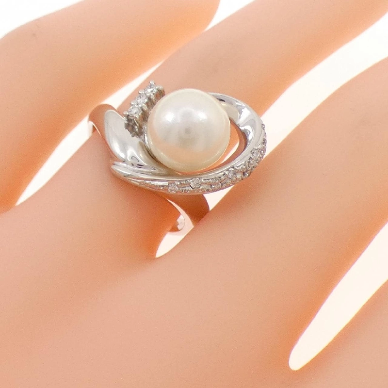 Nhẫn ngọc trai Akoya PT900 8.9mm - Hàng hiệu Chính hãng 851184