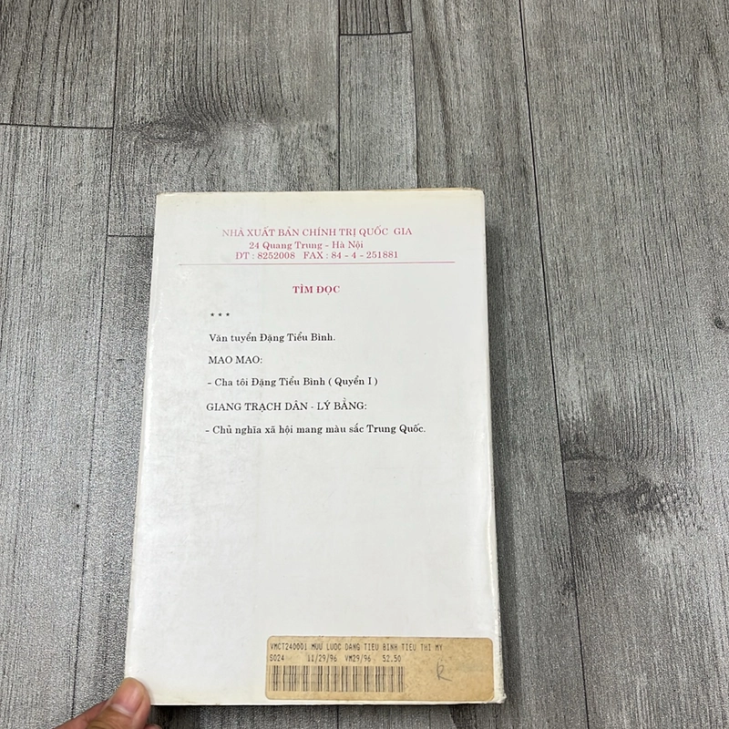 Mưu lược Đặng Tiểu Bình. 1b4 529607