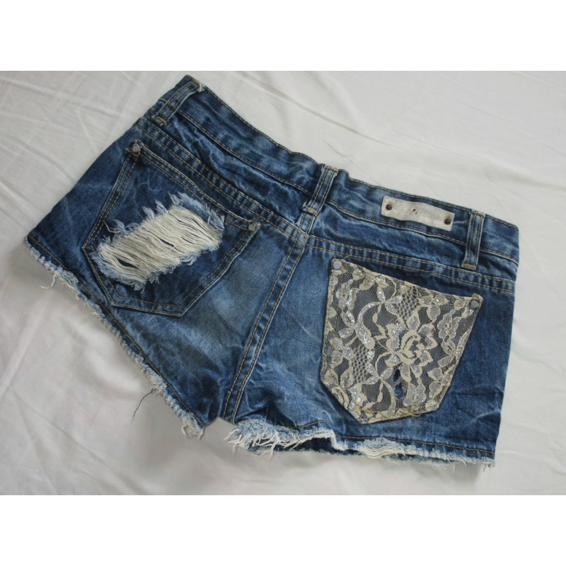 Quần short jean y2k 479356