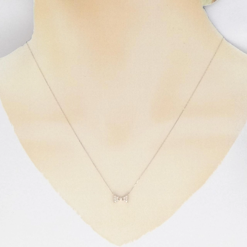 K18PG Dây chuyền kim cương 0.10CT - Hàng hiệu Chính hãng 862624