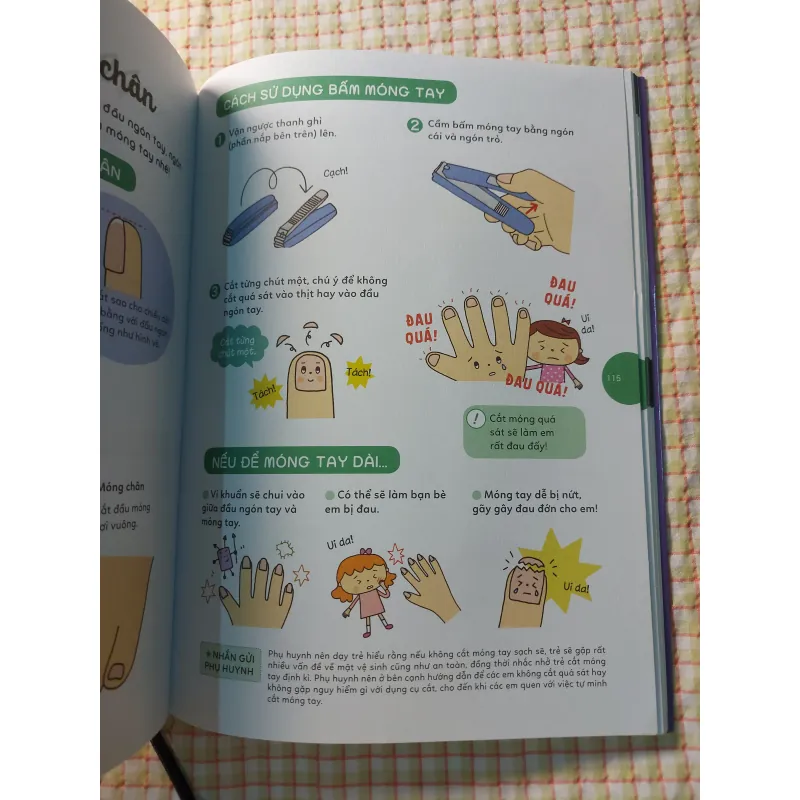 CÁC KĨ NĂNG CƠ BẢN - CẨM NANG SINH HOẠT BẰNG TRANH CHO BÉ 713722