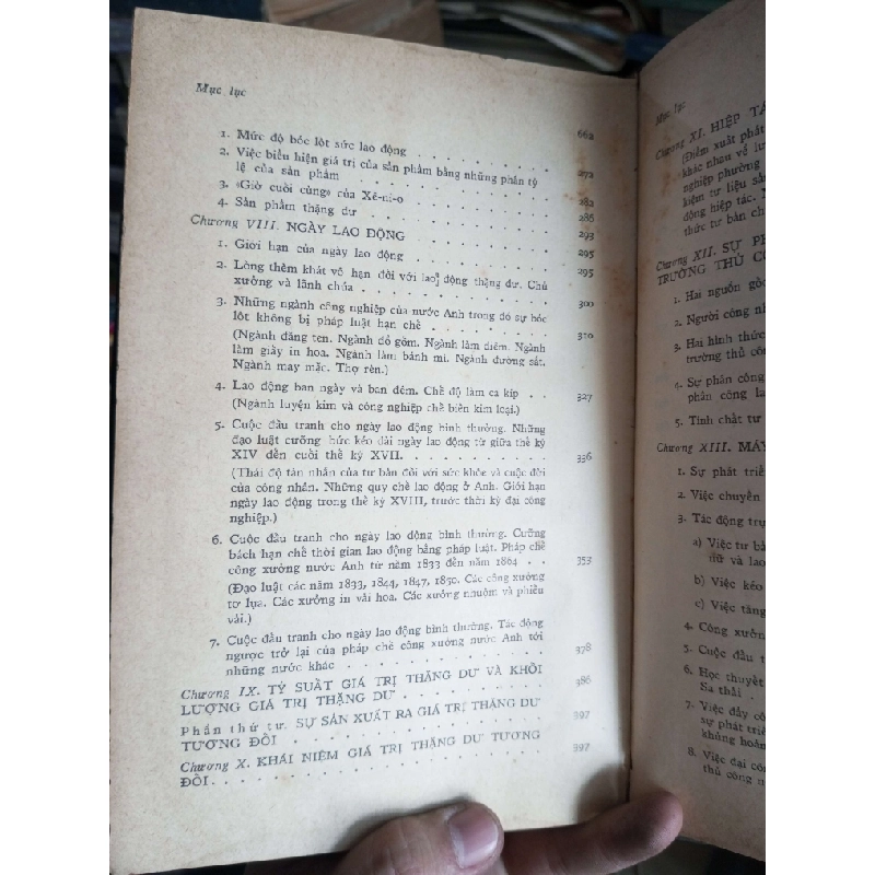 Các Mác tư bản tập 1 phần 1 1984 bìa cứng Triết học phương tây KSX1004 1007924