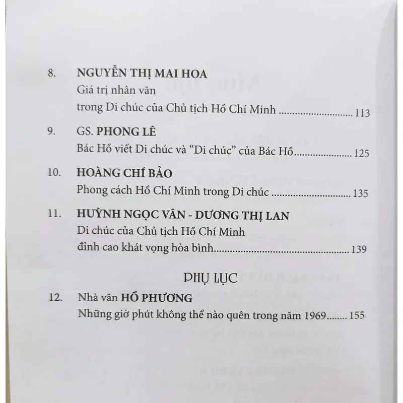 Giá trị nhân văn trong di chúc của Chủ Tịch Hồ Chí Minh 🌻 589411