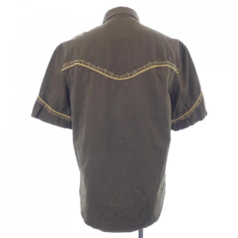 Thương hiệu SAINT LAURENT 551125 Y046T Áo sơ mi ngắn tay - Hàng hiệu Authentic 893775