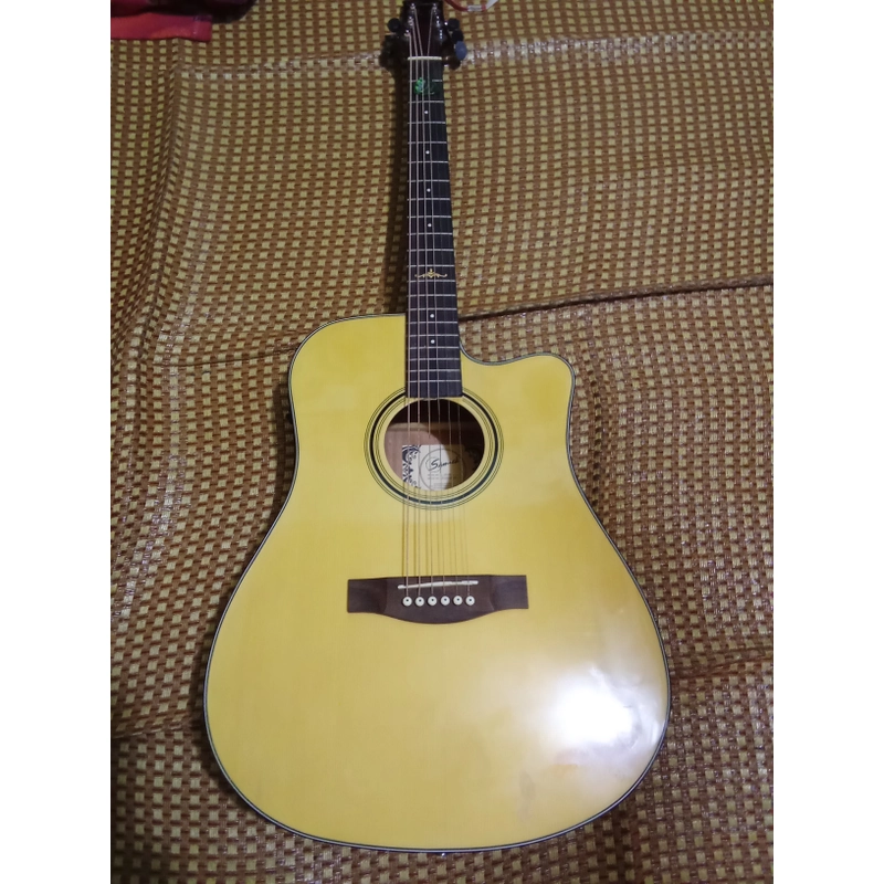 Đàn guitar acoustic có cổng gắn vào loa 210967