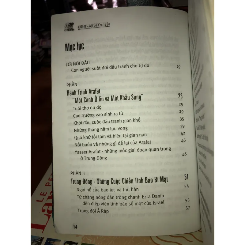 Bí mật một huyền thoại - Arafat Một đời tự do - Mạnh Kim và Nguyễn Văn Phước  777145