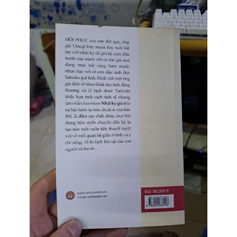 Nhật ký già si - Tanizaki Junichiro VĂN HỌC HCM1008 920109