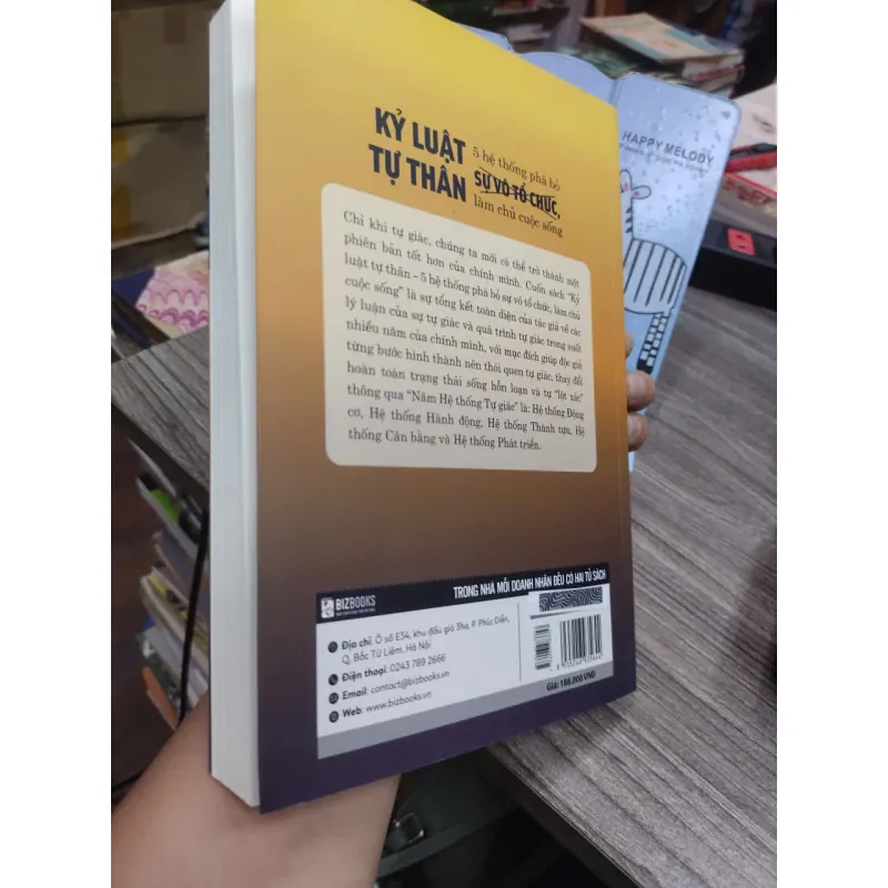 Sách: Kỉ luật tự thân – 5 hệ thống phá bỏ sự vô tổ chức làm chủ cuộc sống - Kris (A2) 589258