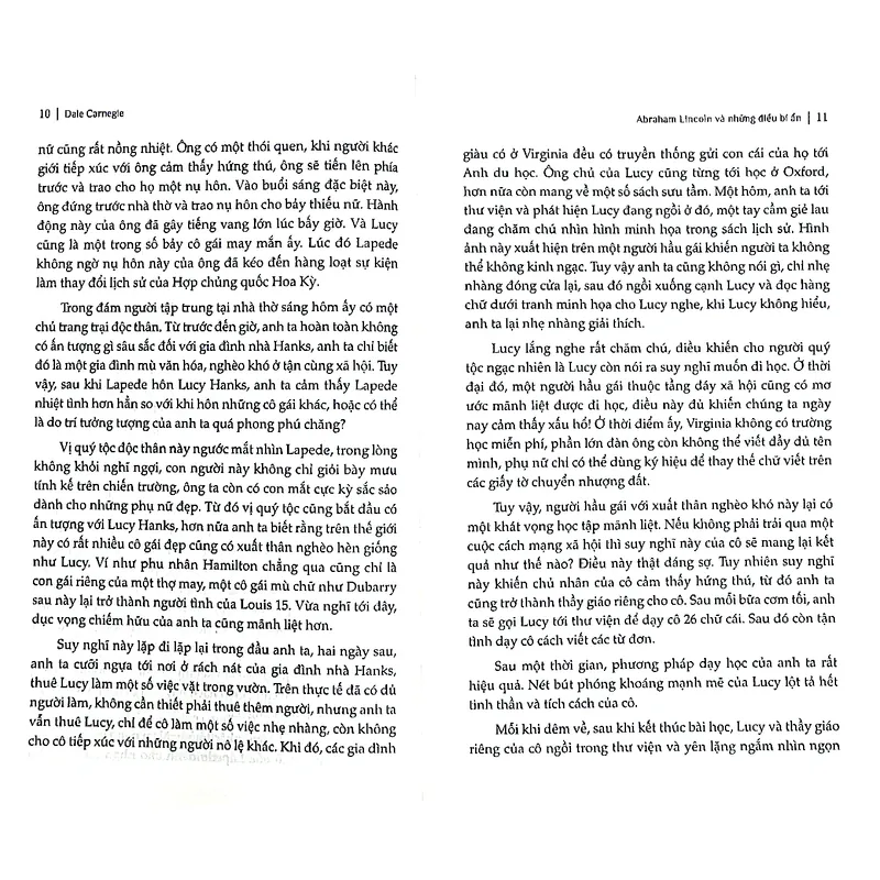 ABRAHAM LINCOLN VÀ NHỮNG ĐIỀU BÍ ẨN - Tác giả DALE CARNEGIE 1066148