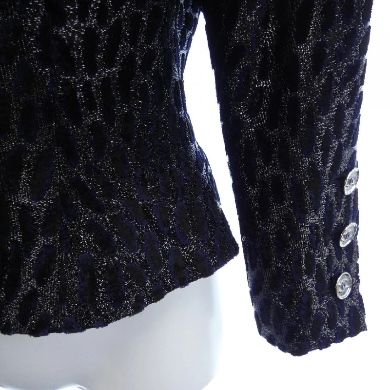 Jacket không cổ CHANEL P75180V66865 - Hàng hiệu Authentic 823938