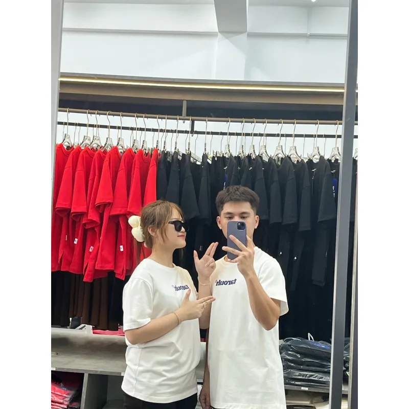 Áo thun nam nữ từ 50ki đến 120ki màu trắng 762817