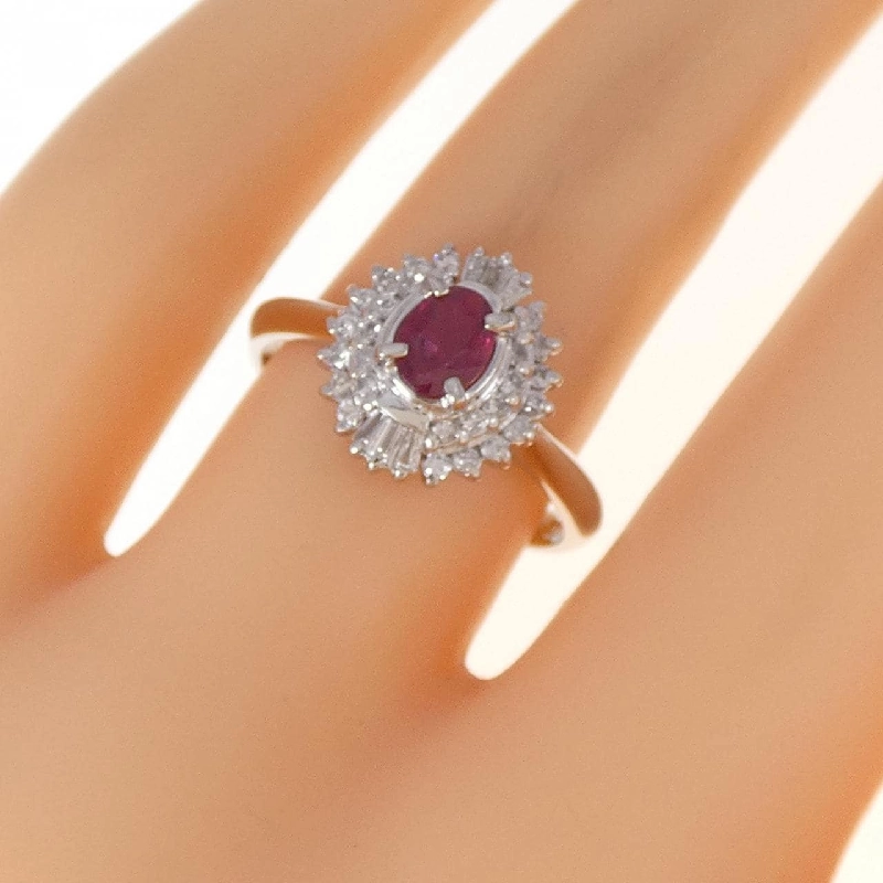 Nhẫn Ruby PT900 0.38CT 671757