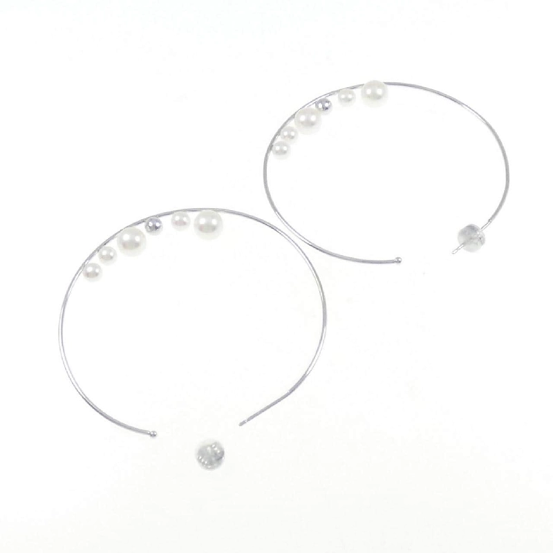 K14WG Bông tai Akoya Pearl - Hàng hiệu Authentic 877337