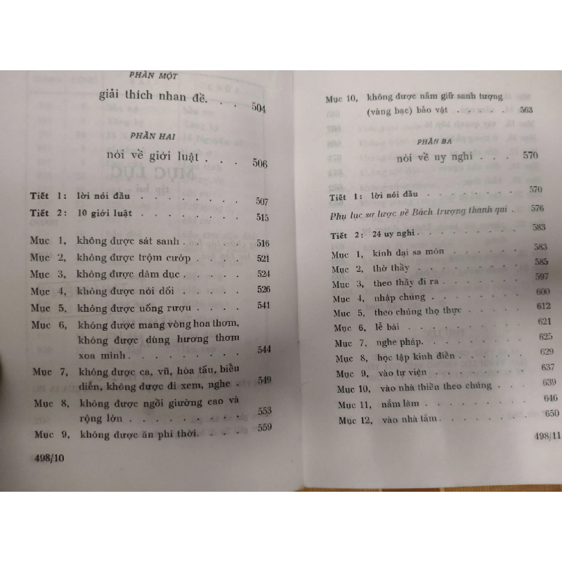 Luật sa di - sa di ni tập 2+3 - 1973 ~ 933 trang Sách tôn giáo - tâm linh ANTQ3101 909847