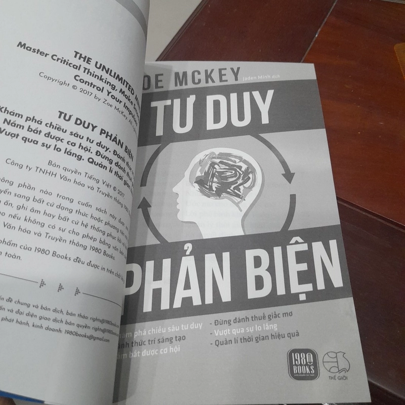 Zoe Mckey - TƯ DUY PHẢN BIỆN 307462