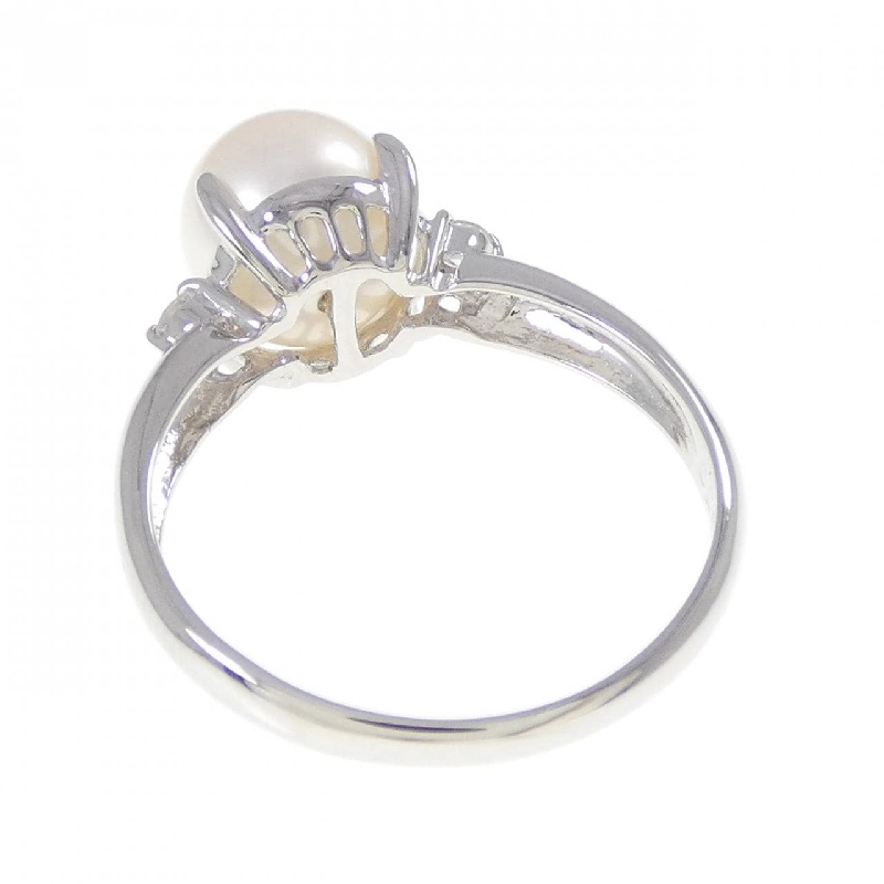 Nhẫn ngọc trai Akoya PT900 8mm 666516