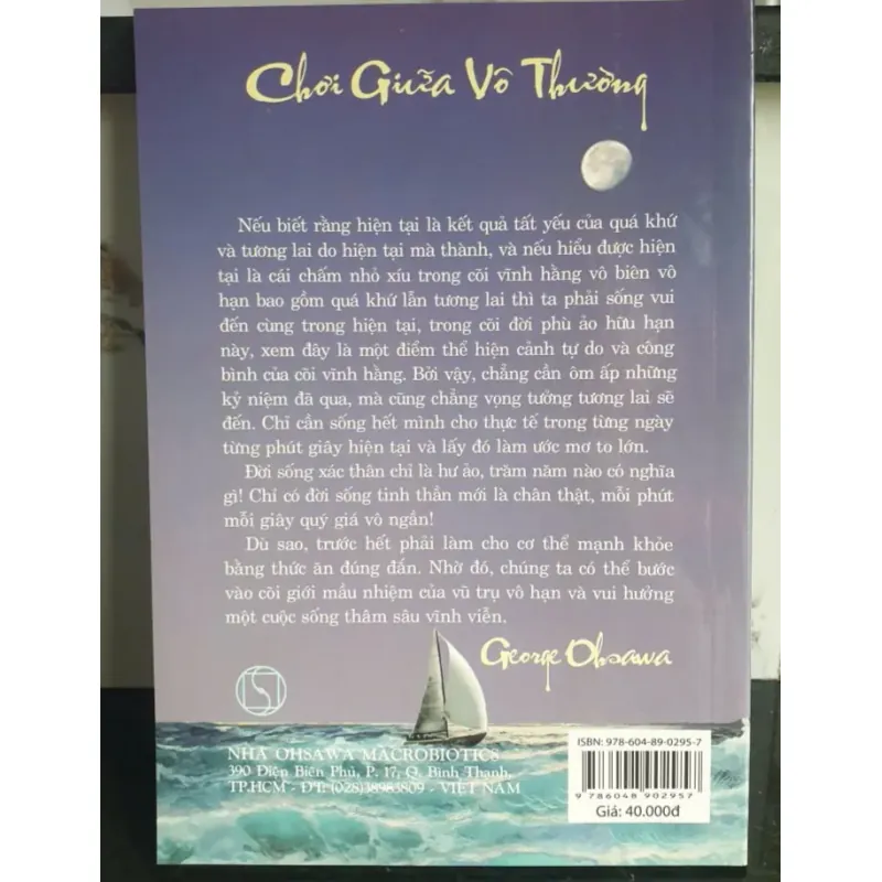 Sách Chơi Giữa Vô Thường  - George Ohsawa mới 90% 680690