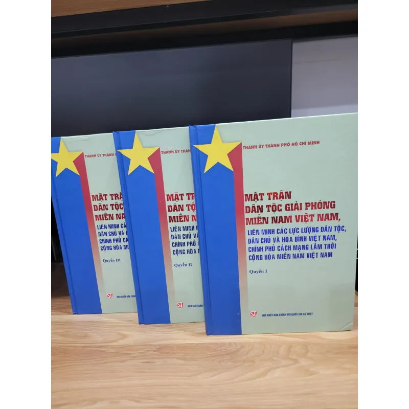 Mặt trận dân tộc giải phóng Miền Nam Việt Nam bộ 3 cuốn 560748