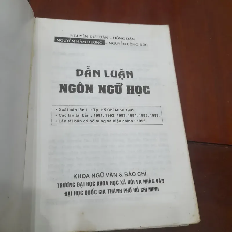 Dẫn luận NGÔN NGỮ HỌC 736523