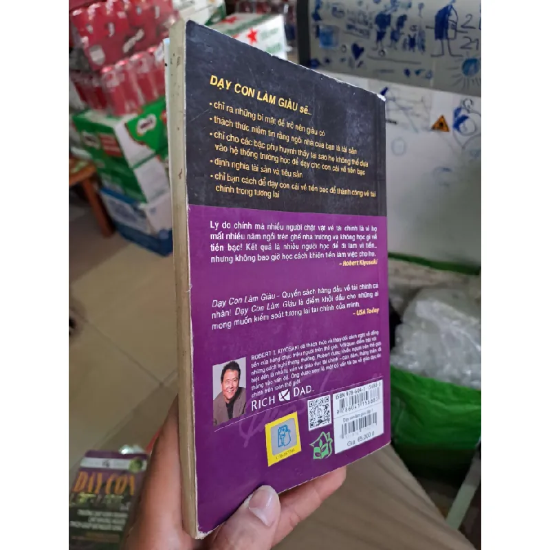 Dạy con làm giàu - 1 - để không có tiền vẫn tại ra tiền - Robert T. Kiyosaki KỸ NĂNG HCM0910-77 588541