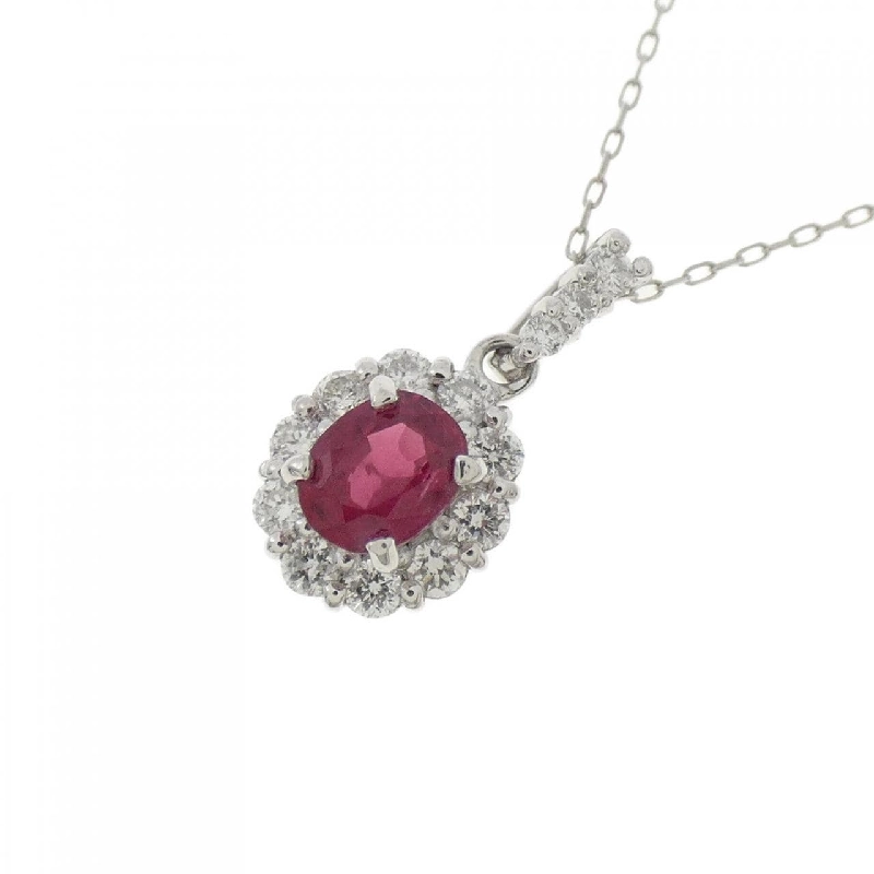 Dây chuyền ruby PT900 0.36CT - Hàng hiệu Authentic 862224