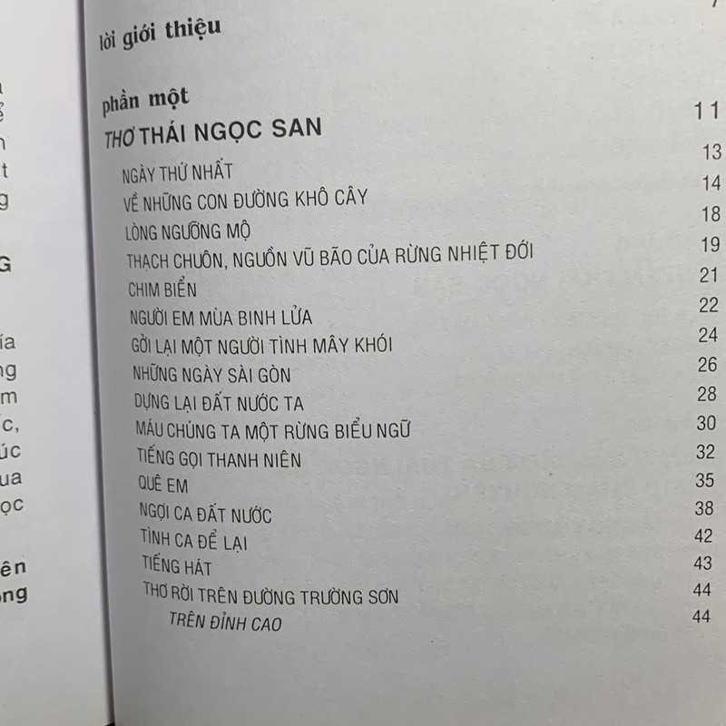 Thái Ngọc San khát vọng và tình ca để lại 187399