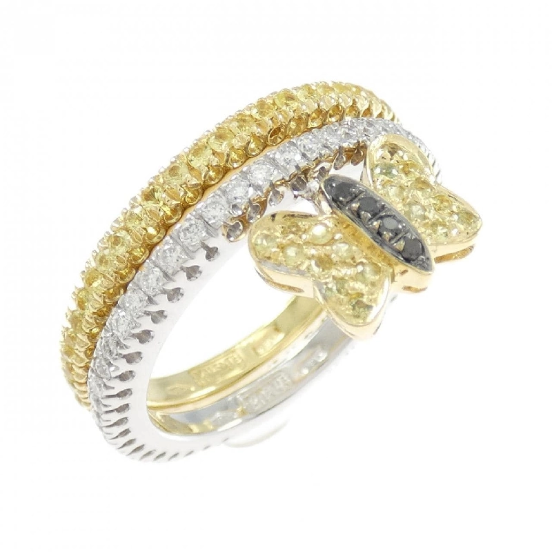 Nhẫn Sapphire Bướm Valente Milano 0.49CT - Hàng hiệu Authentic 836917