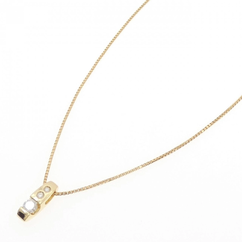 K18YG Dây chuyền kim cương 0.27CT - Hàng hiệu Chính hãng 864583