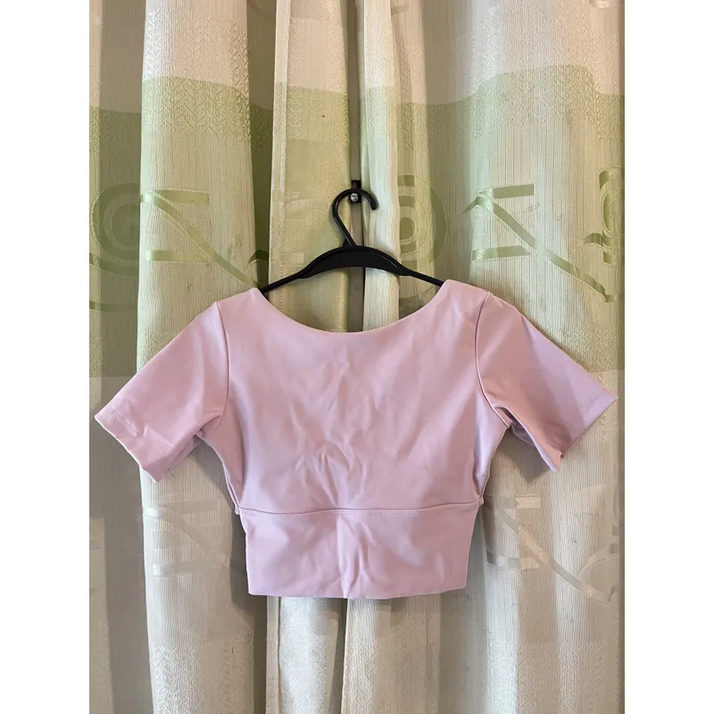 Bra thể thao / Áo tập gym, yoga có tay, chất thun co giãn, thấm hút tốt 595318