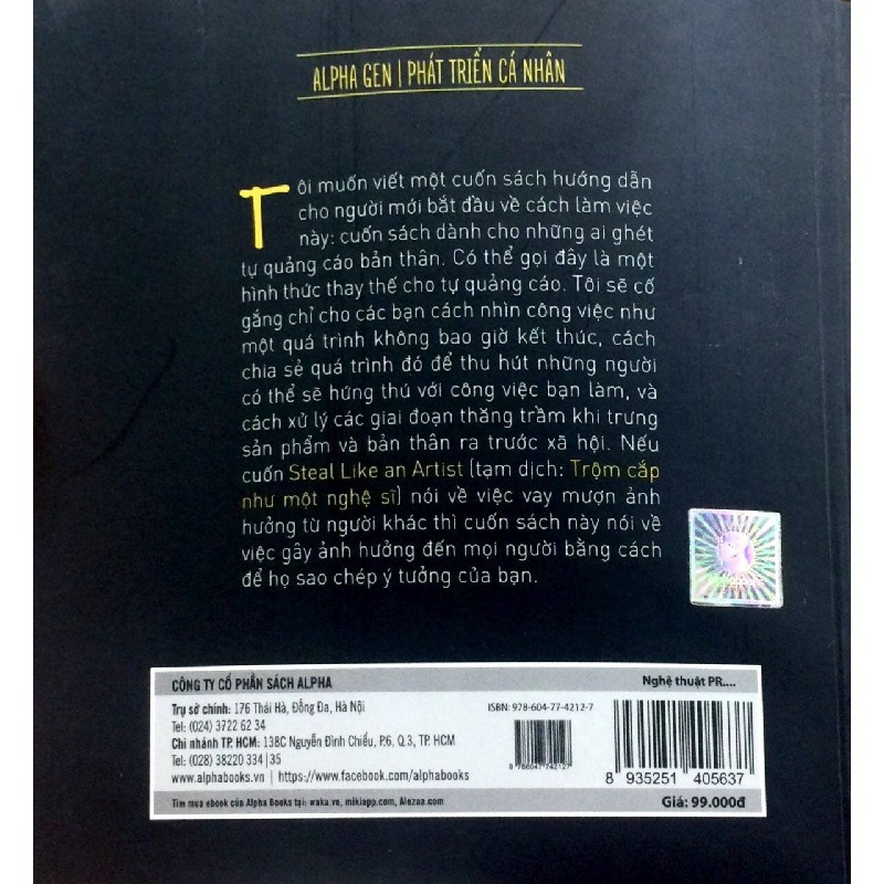 Nghệ Thuật PR Bản Thân - Austin Kleon 143848