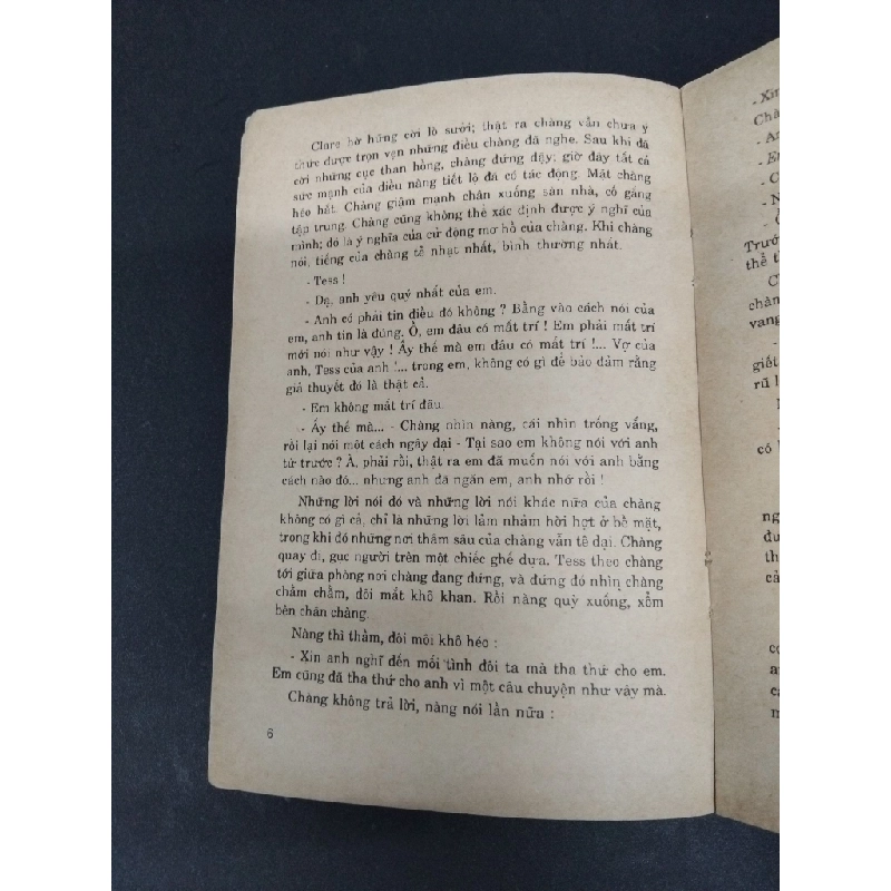 Lỡ làng ai gây nên tội ? Thomas Hardy mới 70% bẩn bìa, ố vàng, tróc gáy 1989 HCM.ASB3010 341330