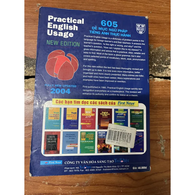 605 ĐỀ MỤC NGỮ PHÁP TIẾNG ANH- PRACTICAL ENGLISH USAGE- MICHAEL SWWAN 602223
