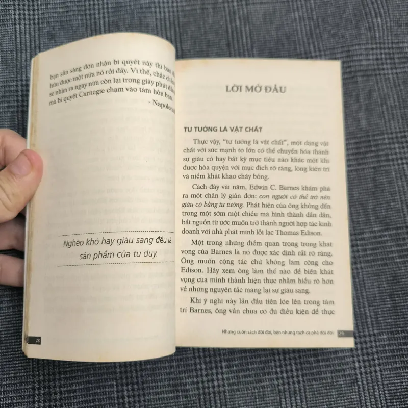 [Sách bỏ túi] Nghĩ Giàu Làm Giàu - Napoleon Hill - Trung Nguyên : Tủ sách nền tảng đổi đời 557581