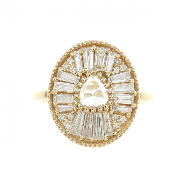 【Sản phẩm mới】Nhẫn kim cương K18YG 0.84CT 672995