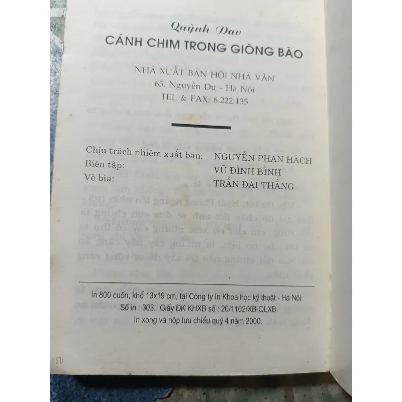 Cánh chim trong giông bão - Quỳnh Dao 975054