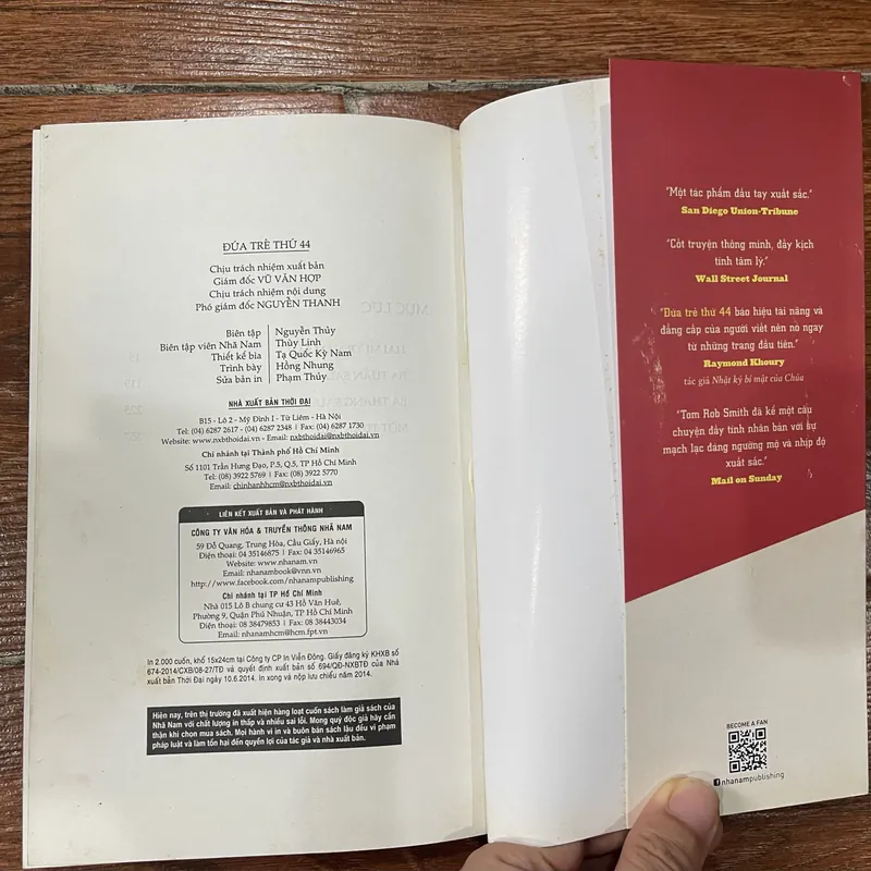 Đứa trẻ thứ 44 - Tom Rob Smith (k4) 697299