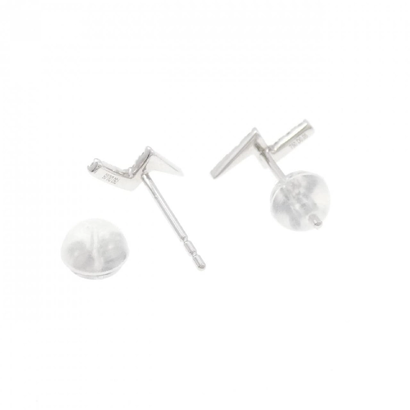 Bông tai kim cương 750WG/K18WG 0.10CT - Hàng hiệu Authentic 865734