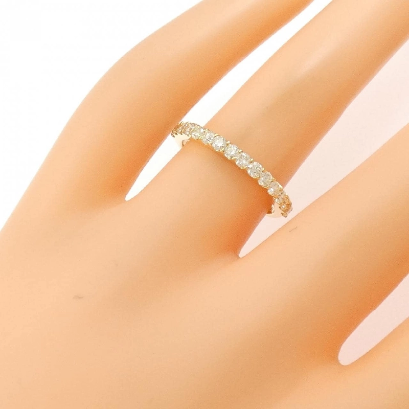 Nhẫn kim cương bán vĩnh cửu K18YG 0.50CT 669709