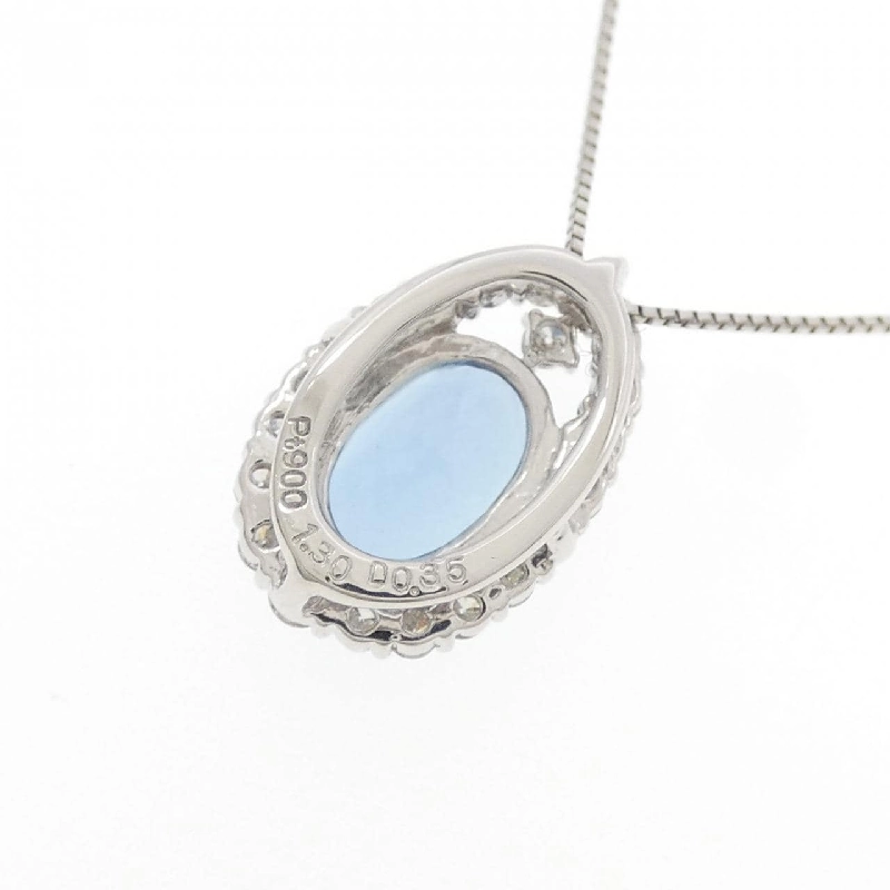 Dây chuyền Aquamarine PT900/PT850 1.30CT - Hàng hiệu Chính hãng 862759