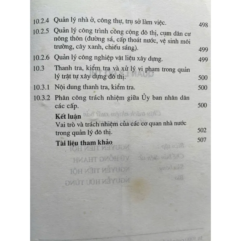 QUẢN LÝ ĐÔ THỊ 759777