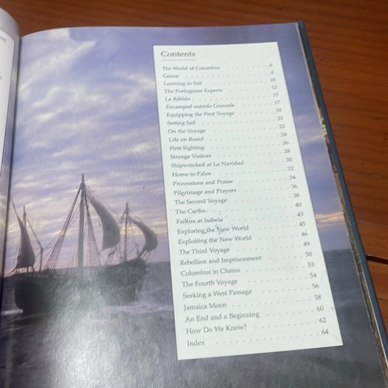 PICTURE BOOK I was there Christopher Columbus 534149