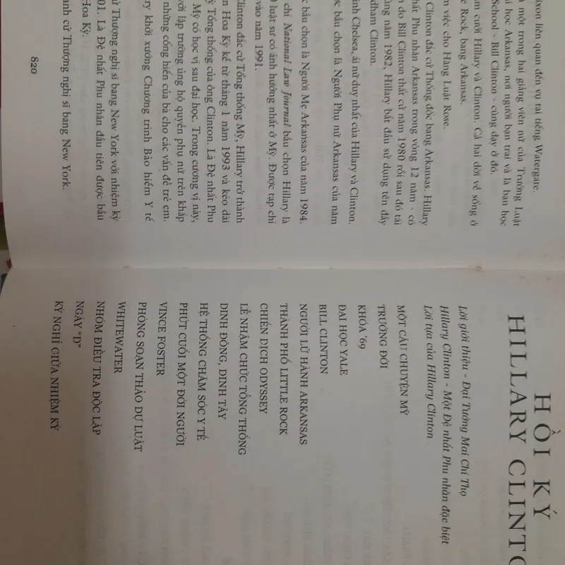 Hồi ký Hallary Clinton và chính trường nước Mỹ 570028