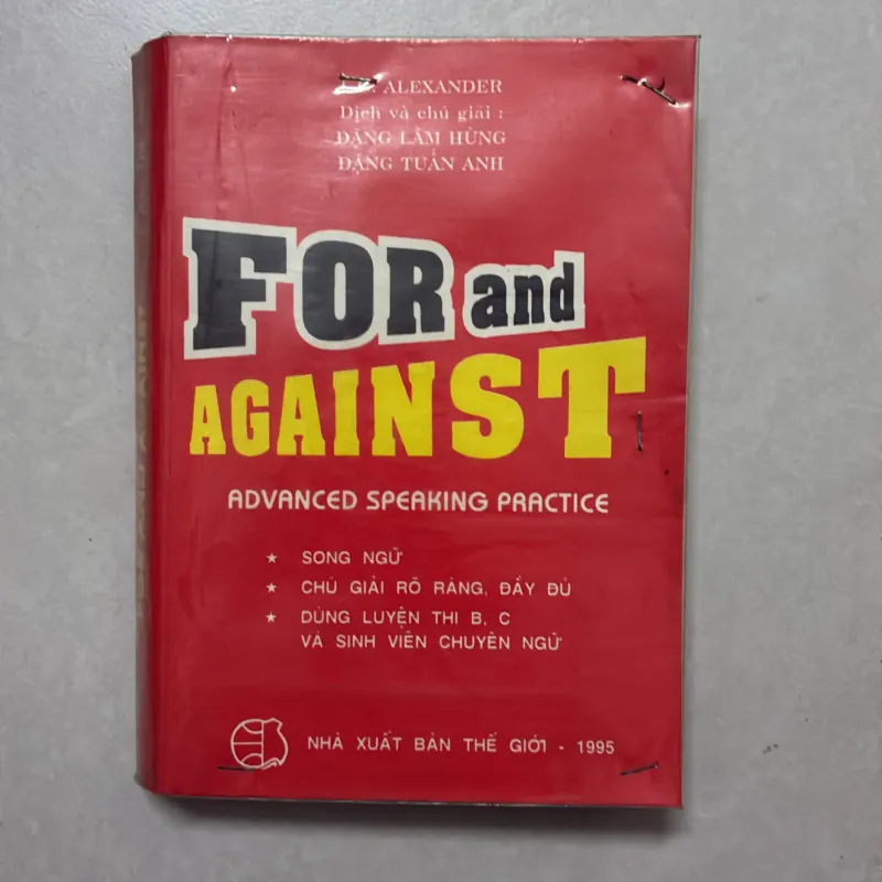 For and Against - 1995s 745620