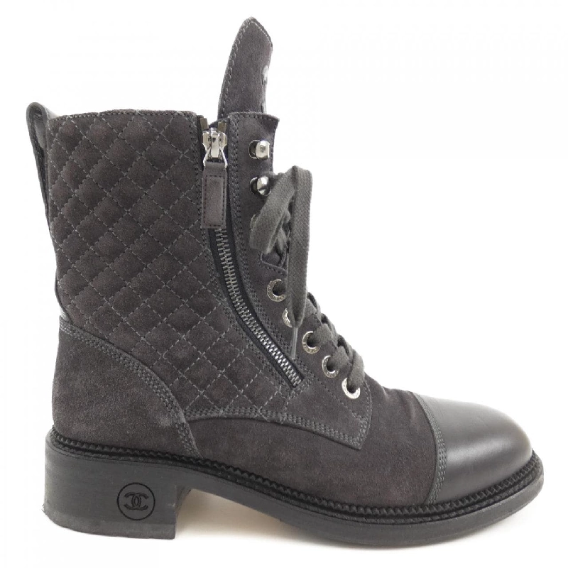 【Khuyến mãi】Giày bốt CHANEL 664805