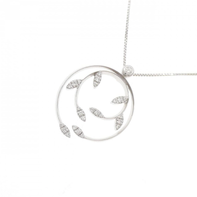 Dây chuyền kim cương 18KWG/K18WG 0.15CT - Hàng hiệu Authentic 859172