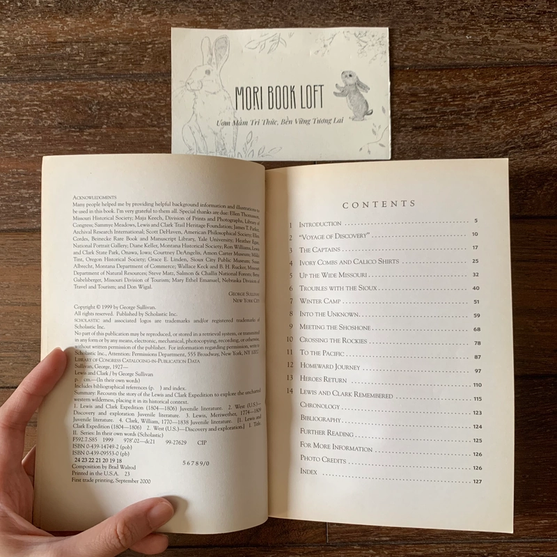 Sách ngoại văn Lewis and Clark: In Their Own Words, Used, trình độ B1-B2 498813