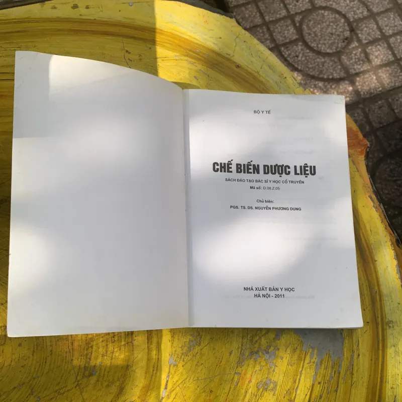  CHẾ BIẾN DƯỢC LIỆU- Nguyễn Phương Dung  786394